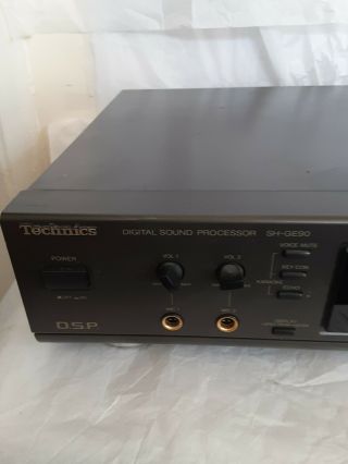 Technics SH - GE 90 rare digital sound processor 6