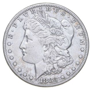 Rare - 1883 - Cc Morgan Silver Dollar - Very Tough - High Redbook 654