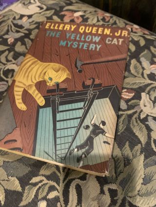The Yellow Cat Mystery Ellery Queen Junior Mystery First 1st Edition 1953 Rare