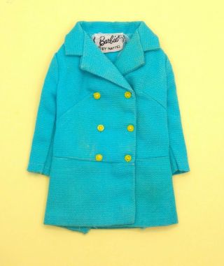 Vintage Barbie Japanese Exclusive 2617 - Turquoise Blue Jacket Rare
