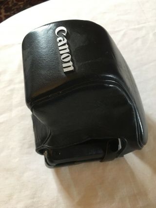 Canon Act.  /a Ever Ready Case For Canon A1 With Power Winder Rare