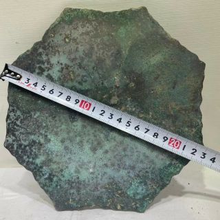 China Ancient Warring States Period Bronze Octagonal Shape Dressing Mirror Rare 2