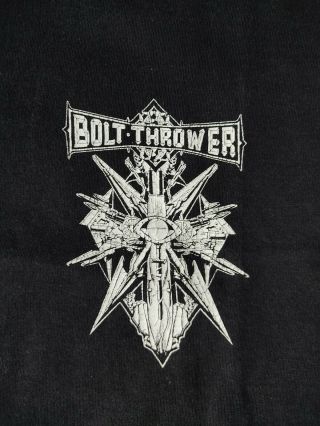 Rare Bolt Thrower Shirt Those Still Loyal Ii Tour 2006 Xl Vintage Death Metal