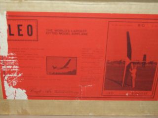 Rare Vintage Craft - Air Leo Sailplane Kit