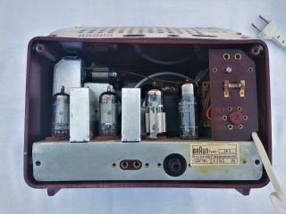 Vintage BRAUN SK 2 Radio,  RARE Brown color case,  1950s Braun tube radio.  - READ - 2