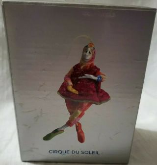 Rare ☆cirque Du Soleil Handmade Clown Dancer Ornament Fabric Costume