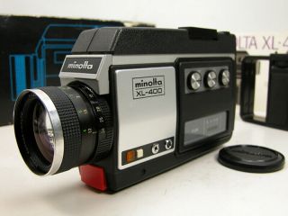 Minolta 8 Movie Camera W/box & Rare Time Lapse Feature