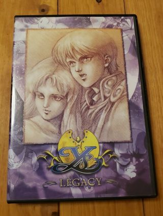 Ys Legacy 2004 Three Disc Dvd Set Anime Awdvd - 0409 Rare Title A,