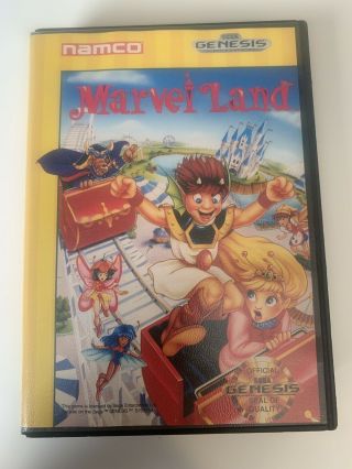 Marvel Land (sega Genesis,  1991) Game For Sega Genesis Console,  Rare