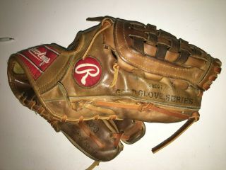 Rare Rawlings Heart Of The Hide Glove Pro1000 - B October 1990 Horween Relaced