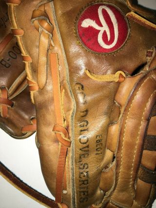 RARE Rawlings Heart Of the Hide Glove PRO1000 - B OCTOBER 1990 HORWEEN Relaced 2