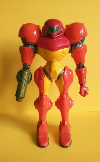Rare Samus Aran Metroid Action Figure Toy - Joyride Studios 2002 Nintendo Power