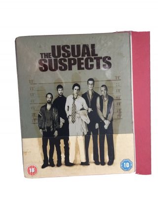 The Usual Suspects,  Blu - Ray Steelbook,  Very Rare Import,