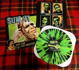 Sum 41 Does This Look Infected? Vinyl Limited Edition Srcvinyl Rare Record