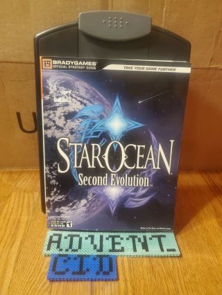 Star Ocean Second Evolution Official Brady Games Psp Strategy Guide Rare