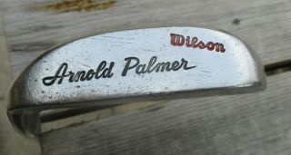 Vintage Rare 1962 Wilson Arnold Palmer Putter Golf Club 2