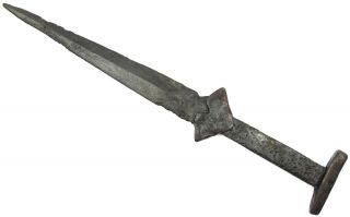 Ancient Rare Authentic Viking Scythian Roman Iron Battle Sword Dagger 4 - 6th AD 2