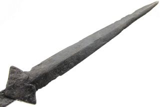 Ancient Rare Authentic Viking Scythian Roman Iron Battle Sword Dagger 4 - 6th AD 5