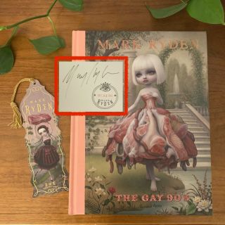 Mark Ryden The Gay 90’s (signed & Stamped) Rare Art Book With Bookmark,  Pink