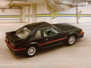 Ultra Rare 3rd Gen 1979 - 1993 Fox Body Ford Mustang 5.  0 Gt 1/64 Scale Ltd Edit F
