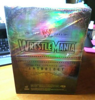 Wwe Wrestlemania - The Complete Anthology (ppv 1 - 21) Wwf Wrestling Rare Oop