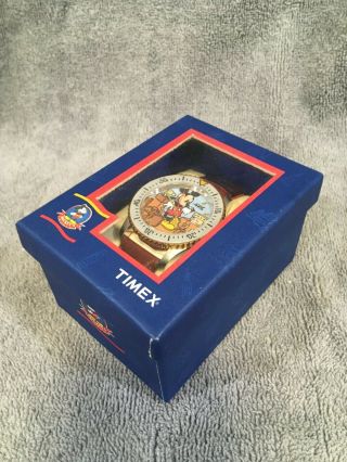 Rare Disney Mickey Mouse Watch By Timex Indiglo M905ph - Mickey 