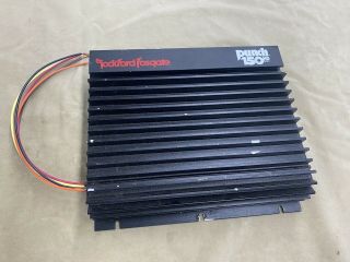 Rockford Fosgate Punch 150hd Mosfet 2 Channels Amplifier - Very Rare - Usa Amp