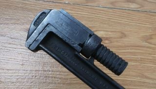 Rare Vintage Trimo Adjustable Wrench Unusual Pipe Farm Tool