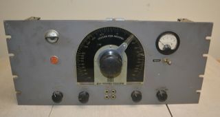 Vintage Rare Rca Beat Frequency Oscillator Type 68b Mi - 7511