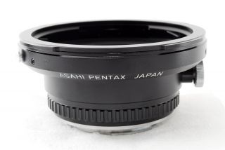 [Near,  ] Rare to Find Asahi Pentax Adapter K For 6x7 67 lens From JAPAN 3