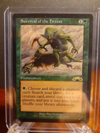 Mtg Card: Exodus: Survival Of The Fittest X 1