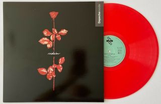 Depeche Mode - Violator.  Rare Red Vinyl,  Poster.  Mute.  Stumm64.