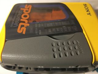Vintage Rare - Sony Sports Walkman Am/fm Cassette Player (wm - Fs397) Great