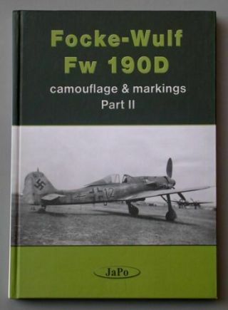 Both Volumes Of Focke - Wulf Fw 190d Camouflage & Markings,  Part I And Ii Rare