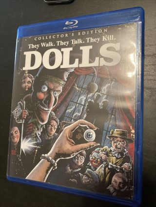 Dolls - Collectors Edition Rare Oop Scream Factory (blu - Ray Disc,  2014)