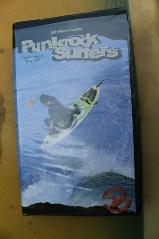 Punk Rock Surfers Surf Film By Josh Pomer Kelly Slater Rare Surfing Video Vhs