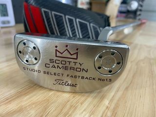 Scotty Cameron Studio Select Fastback 1.  5 Putter,  35 ",  Rare