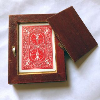 TENYO CARD IN FRAME (M - 35) MADE BY MIKAME / Very Rare Vintage Tenyo Magic Trick 5