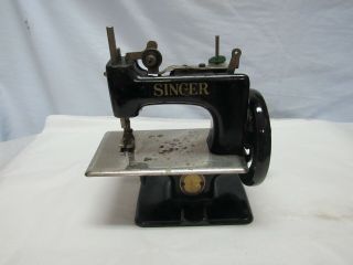 Rare Vintage Toy Sewing Machine Singer - Centennial Model Medallion 1851 - 1951