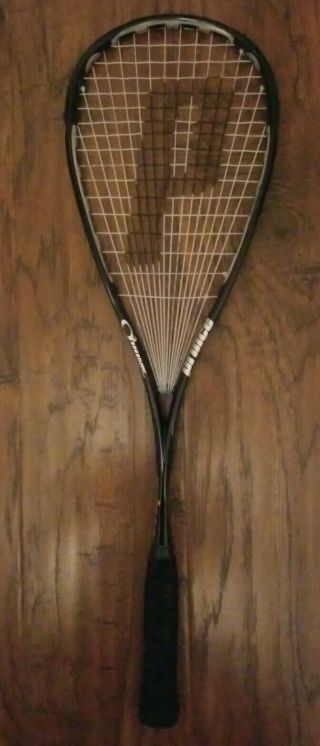 Prince O3 Speedport Black Squash Racquet Rare Pre - Owned