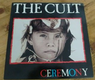 The Cult Ceremony Vinyl Lp W/inner Beggars Banquet Orig Uk 1991 N/mint Rare