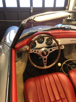Vintage Porsche 356 356a Vilem Hahn Steering Wheel With Hub Rare