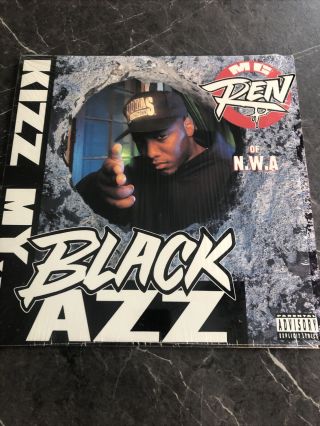 Rare Mc Ren Kizz My Black Azz Og Us 1992 Press Nwa Eazy Dre