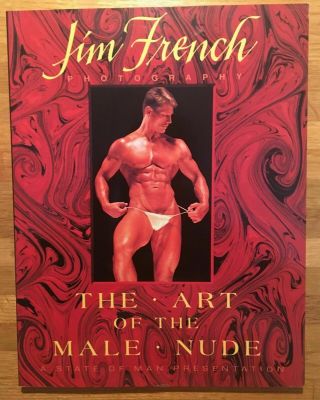 Rare Vintage Art Of The Male Nude Jim French Photography 1993 Colt Studios Gay