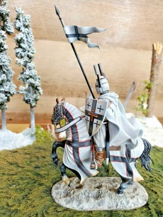 First Legion Cru108 Teutonic Knight With Spear Retired Rare Ships