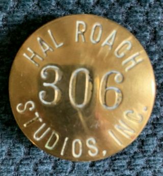 Hal Roach Studios Badge - 306 - Rare Collectible