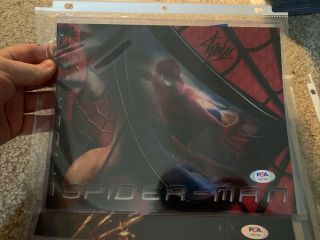 Stan Lee Signed Spider - Man 8x10 Photo Marvel Autograph Psa/dna Auto Rare