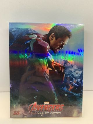 Avengers Age Of Ultron Novamedia Full Slip A Blu Ray Steelbook Rare
