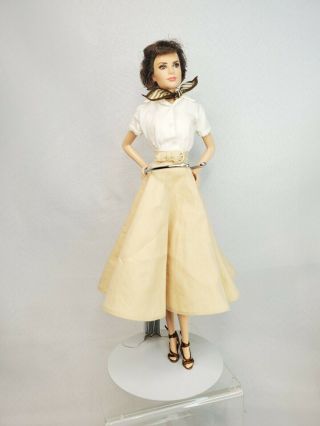 Audrey Hepburn Barbie Doll From Roman Holiday Collectors Edition No Box Rare