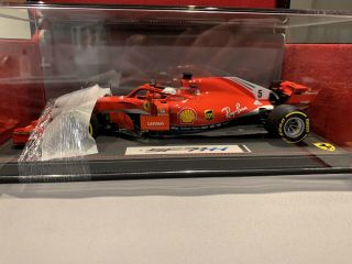 BBR 1/18 Ferrari SF - 71H Sebastian Vettel Australian GP Winner RARE w/case 3